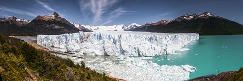 Argentina Travel Landscape Photography Beautiful Argentinian landscape showing amazing nature at Perito Moreno Glacier Los Glaciares National Park near El Calafate Patagonia Argentina South America