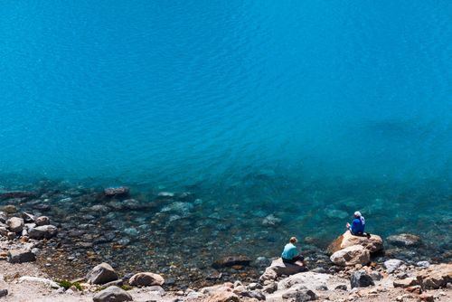 Argentina Travel Landscape Photography Lago de los Tres El Chalten Patagonia Argentina background with copy space South America background with copy space