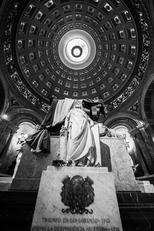 Argentina Travel Landscape Photography Mausoleum of General San Martin Metropolitan Cathedral Catedral Metropolitana de Buenos Aires Plaza de Mayo Buenos Aires Argentina South America