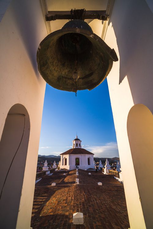 Bolivia Travel Landscape Photography Rooftop of Church of San Felipe Neri Oratorio de San Felipe de Neri Historic City of Sucre Bolivia South America 2
