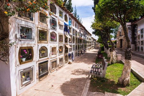 Bolivia Travel Landscape Photography Sucre General Cemetery Bolivia South America