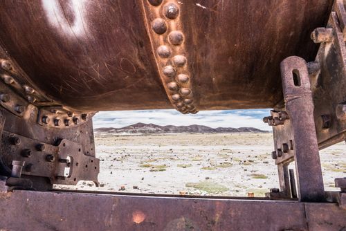 Bolivia Travel Landscape Photography Train Cemetery aka train graveyard Uyuni Bolivia South America 4