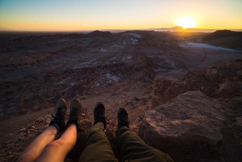 Chile Travel Landscape Photography Moon Valley sunset Valle de la Luna Atacama Desert North Chile South America 2