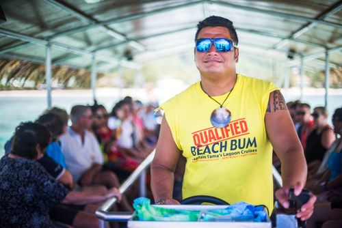 Cook Islands Landscape Travel Photography Qualified Beach Bum on Captain Tamas Lagoon Cruizes Muri Lagoon Rarotonga Cook Islands