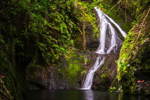 Cook Islands Landscape Travel Photography Wigmores waterfall Rarotonga Cook Islands