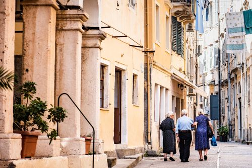 Greece Travel Photography Corfu Old Town Kerkyra Corfu Island Ionian Islands Greece