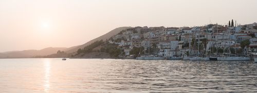 Greece Travel Photography Ermioni at sunset Ermioni Peloponnese Greece