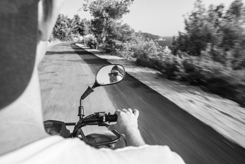 Greece Travel Photography Quadbiking around Spetses Saronic Islands Attica Region Aegean Coast Greece