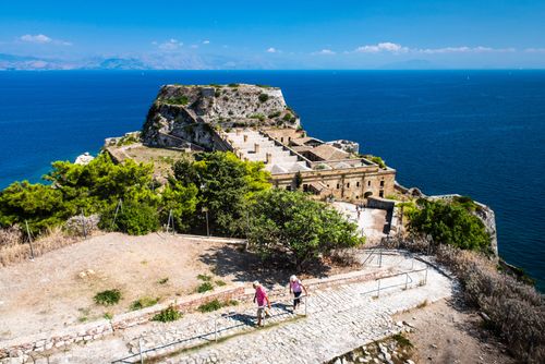 Greece Travel Photography The Old Fortress Corfu Old Town Kerkyra Corfu Island Ionian Islands Greece