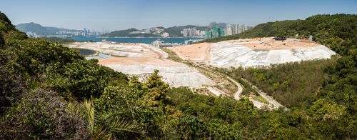 Hong Kong Travel Photography Landfill site Kowloon Hong Kong China