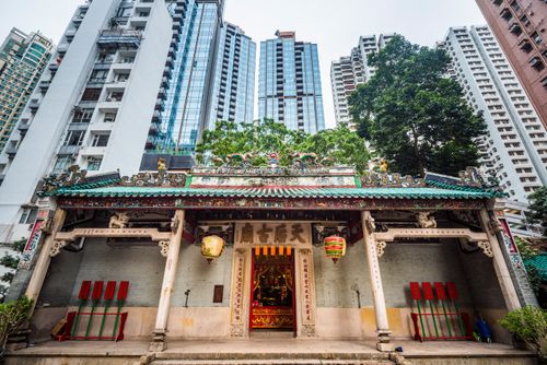 Hong Kong Travel Photography Tin Ha Temple Causeway Bay Hong Kong Island Hong Kong China