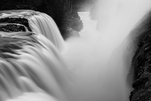 Iceland Landscape Photography Gullfoss Waterfall in the canyon of the Hvita River The Golden Circle Iceland