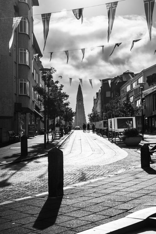 Iceland Travel Photography Hallgrimskirka Church Reykjavik Iceland