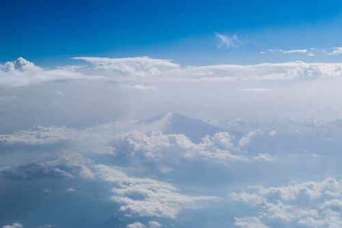 Italy Sicily Travel Photography Aerial photo of the summit of Mount Etna Volcano Sicily UNESCO World Heritage Site Italy Europe