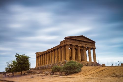 Italy Sicily Travel Photography Agrigento Valley of the Temples Valle dei Templi Temple of Concordia Tempio della Concordia Sicily Italy Europe