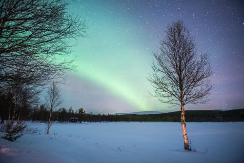 Lapland Finland Northern Lights Landscape Photography Northern lights aurora borealis Akaslompolo Finnish Lapland Finland