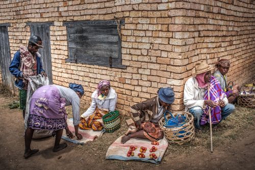 Madagascar Documentary Travel Photography Andohasana Market near Ranomafana Madagascar Central Highlands