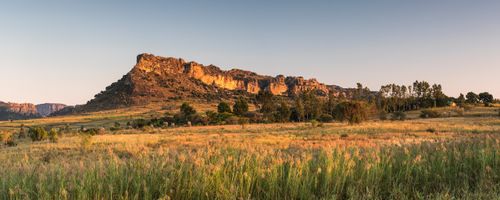 Madagascar Landscape Photography Mountains of Isalo National Park at sunrise Ihorombe Region Southwest Madagascar