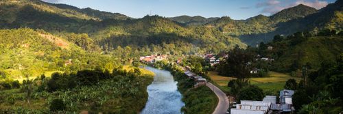 Madagascar Landscape Photography Ranomafana Town and Namorona River Madagascar Central Highlands