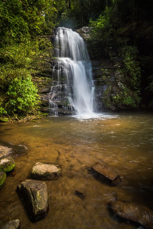 Madagascar Landscape Photography Waterfall in Ranomafana National Park Madagascar Central Highlands