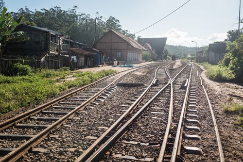 Madagascar Travel Photography Andasibe train station Alaotra Mangoro Region Eastern Madagascar