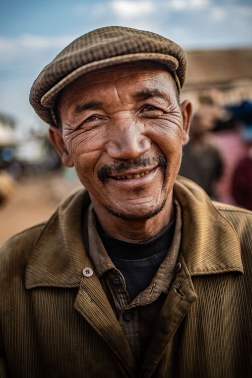 Madagascar Travel Portraiture Portrait Photography Portrait in a market near Antsirabe Vakinankaratra Region Madagascar 2