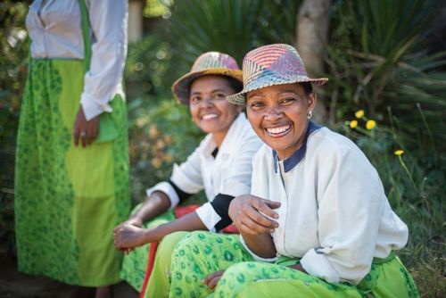 Madagascar Travel Portraiture Portrait Photography Portrait of lady in traditional Malagassy clothes Ambohimahasoa Madagascar Central Highlands 2