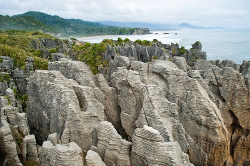 New Zealand Landscape Photography Pancake Rocks Punkaiki West Coast South Island New Zealand