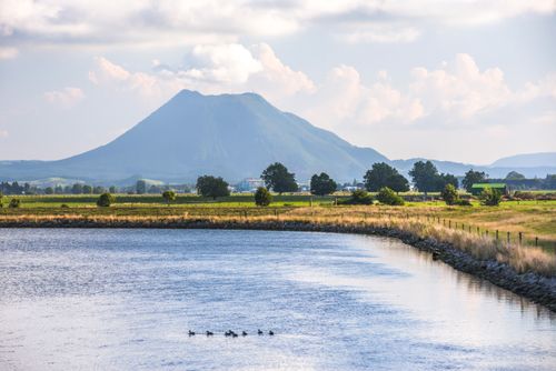 New Zealand Landscape Photography Mount Edgecumbe aka Putauaki near Whakatane Bay of Plenty North Island New Zealand