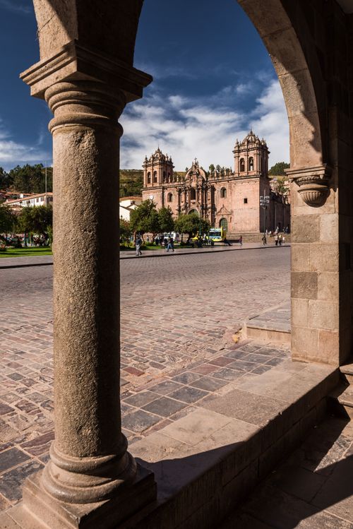Peru Architecture Travel Photography Cusco Cathedral Basilica of the Assumption of the Virgin Plaza de Armas Cusco Cusco Region Peru South America