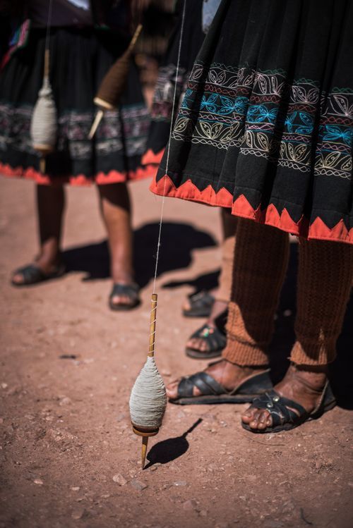 Peru Travel Photography Ccaccaccollo weaving community Sacred Valley of the Incas near Cusco Peru South America 2