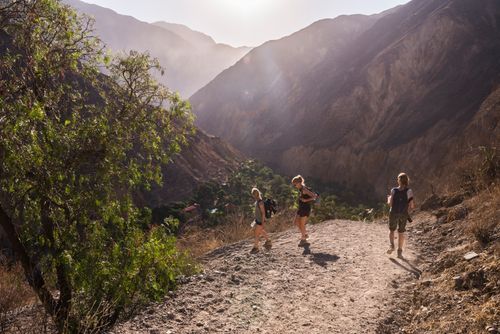 Peru Travel Photography Trekking in Colca Canyon Peru South America