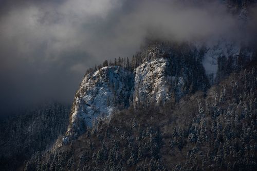 Romania Landscape Photography Winter landscape of Bucegi Mountains Carpathian Mountains Sinaia Romania 4