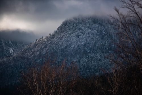 Romania Landscape Photography Winter landscape of Bucegi Mountains Carpathian Mountains Sinaia Romania