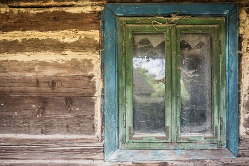 Romania Travel Photography Traditional old wooden house in Breb Brebre Maramures Romania 2