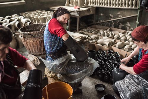 Romania Travel Portrait Photography Documentary Portraiture Marginea Black Pottery Black Ceramics of Marginea Bukovina Romania