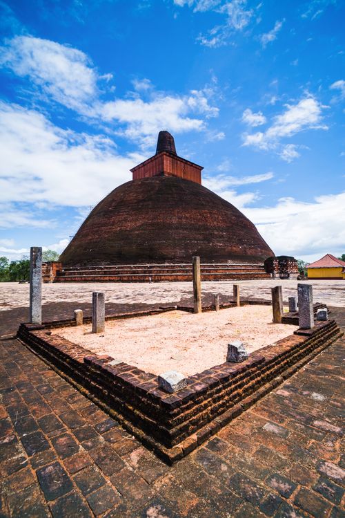 Sri Lanka Travel Photography Jetvanarama Dagoba aka Jetvanaramaya Stupa Sacred City of Anuradhapura Cultural Triangle Sri Lanka Asia