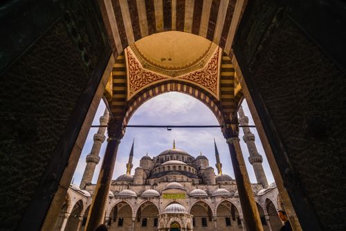 Turkey Architecture Travel Photography Blue Mosque Sultan Ahmed Mosque or Sultan Ahmet Camii Istanbul Turkey Eastern Europe 2