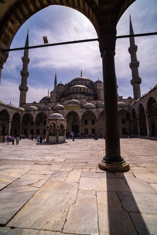 Turkey Architecture Travel Photography Blue Mosque Sultan Ahmed Mosque or Sultan Ahmet Camii Istanbul Turkey Eastern Europe