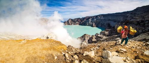 Documentary Travel Photography by UK London Documentary Travel Photographer Indonesia Kawah Ijen