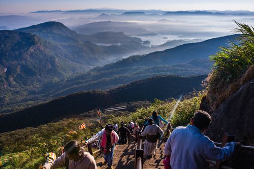 Documentary Travel Photography by UK London Documentary Travel Photographer Sri Lanka Adams Peak