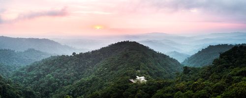 Landscape Photography by Professional Freelance UK Landscape Photographer Mashpi Lodge at sunset Choco Cloud Rainforest Pichincha province Ecuador