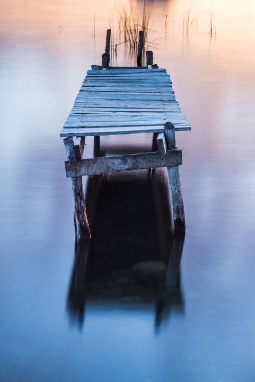 Landscape Photography by Professional Freelance UK Landscape Photographer Pier on Lake Titicaca in Challapampa Harbour at sunrise Isla del Sol Island of the Sun Bolivia South America