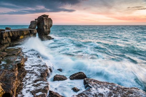Landscape Photography by Professional Freelance UK Landscape Photographer Pulpit Rock Portland Bill Isle of Portland Dorset England