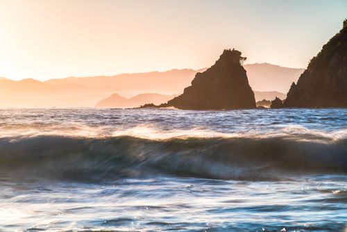 Landscape Photography by Professional Freelance UK Landscape Photographer Rocky Bay a beach at Tapeka Point at sunrise Russell Bay of Islands Northland Region North Island New Zealand