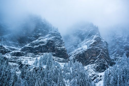 Landscape Photography by Professional Freelance UK Landscape Photographer Winter landscape Avoriaz Ski Area Port du Soleil Auvergne Rhone Alpes Alps France Europe 2