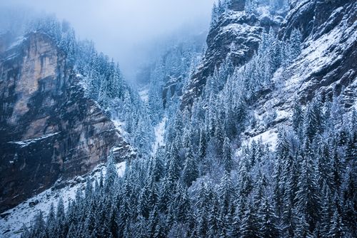 Landscape Photography by Professional Freelance UK Landscape Photographer Winter landscape Avoriaz Ski Area Port du Soleil Auvergne Rhone Alpes Alps France Europe 3