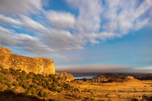 Madagascar Wildlife Photography Holiday Isalo National Park landscape at sunrise Ihorombe Region Madagascar 2