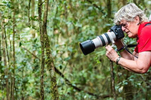 Madagascar Wildlife Photography Holiday Photographer on a Madagascar travel and wildlife photography holiday at Ranomafana